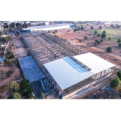 Fabbrica di prefabbricazione diretta Struttura di telaio in acciaio leggero per edifici strutturali modulari