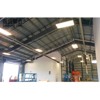 Q355 Q235B Edificio in acciaio prefabbricato Magazzino di metallo Laboratorio Hangar Sala auto stoccaggio