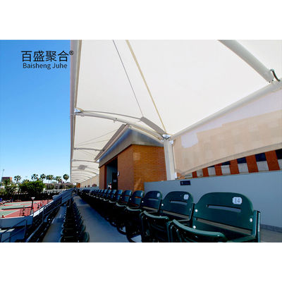 Parcheggio ombrello solare Struttura di membrana di trazione con rivestimento PTFE