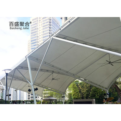 PVC PVDF PTFE Auto ombrello per auto Carport ombrello per auto Membrana per esterno