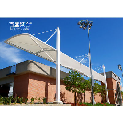 PVC PVDF PTFE Auto ombrello per auto Carport ombrello per auto Membrana per esterno