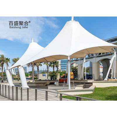 PVC PVDF PTFE Auto ombrello per auto Carport ombrello per auto Membrana per esterno