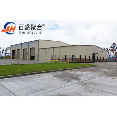 Q235 Q355B Grade Steel Structural Steel Frame Workshop per la costruzione prefabbricata moderna