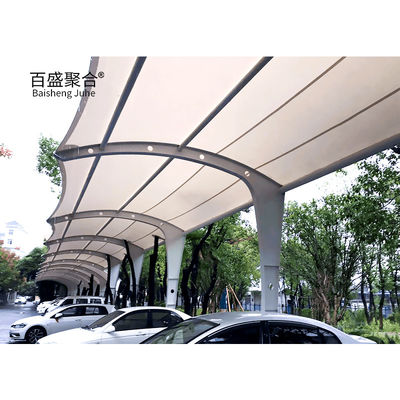 Coperta per la pioggia all' esterno Carport struttura a membrana di alluminio Auto parcheggio capanno tenda per la festa