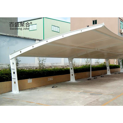 Coperta per la pioggia all' esterno Carport struttura a membrana di alluminio Auto parcheggio capanno tenda per la festa
