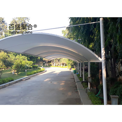 Coperta per la pioggia all' esterno Carport struttura a membrana di alluminio Auto parcheggio capanno tenda per la festa