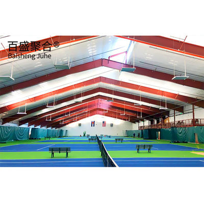 PTFE Stadio sportivo Struttura in acciaio Costruzione Cornice luminosa Edificio in metallo prefabbricato Prefabbricato per lo stoccaggio