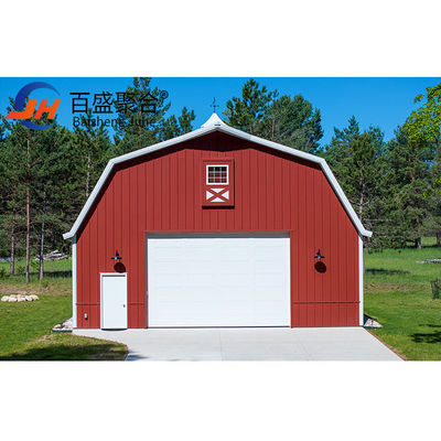 Struttura in acciaio leggero Cornice di metallo Garage con C.Z. Forma Purlin e facile installazione