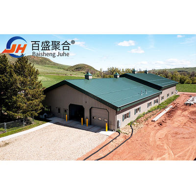 ASTM Standard Customized Small Space Frame Prefab Light Weight Steel Structure Garage