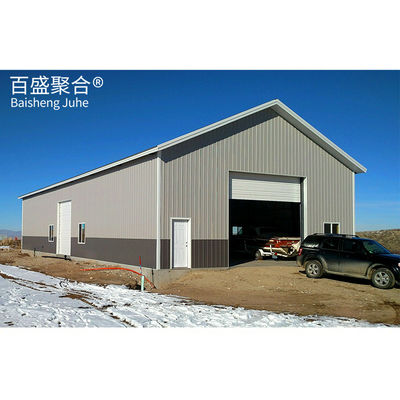 Struttura in acciaio di saldatura su misura Moderno design Garage stile Flat Pack House Villa