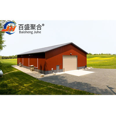 Light and Durable Space Frame Supermarket Building with Prefabricated Steel Structure Edificio con struttura in acciaio prefabbricata