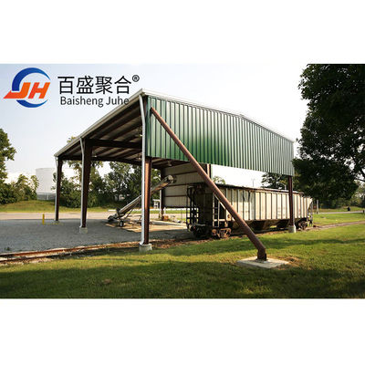 Light and Durable Space Frame Supermarket Building with Prefabricated Steel Structure Edificio con struttura in acciaio prefabbricata
