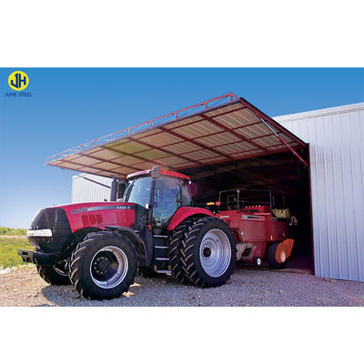 Struttura in acciaio prefabbricata Mmetal Garage Shed Con Purlin C.Z Forma Canale in acciaio