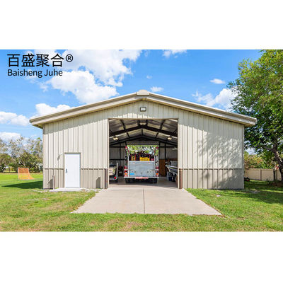 2 Auto Prefabbricato Metal Garage Q235 Q355B Q235 Q235B Q345 Grado