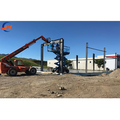 Porta scorrevole / porta a rulli Long Pan Multi-storey Customized Steel Structure Warehouse