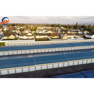 GB Standard Cutting Service Provided Prefabricated Galvanized Buildings For Easy Assembly (Servizio di taglio standard GB fornito per edifici prefabbricati galvanizzati per facile assemblaggio)